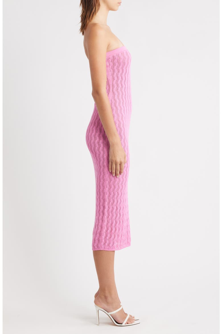 mistress rocks lilac strapless midi dress Mistress Rocks lilac glitter creed bodycon underboob dress size XS