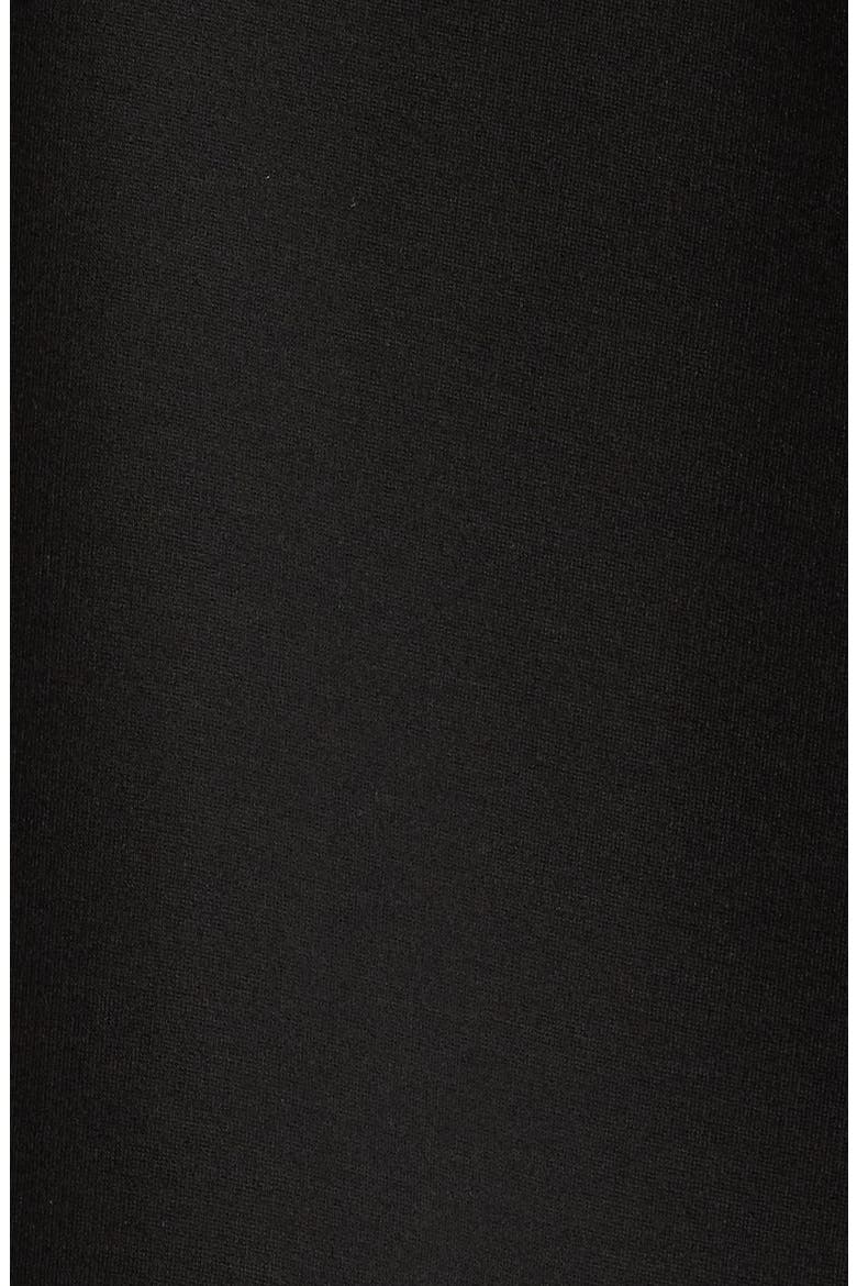 Collarless Zip Jacket, Alternate, color, BLACK