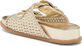 Dolce Vita Sensa Woven Double Strap Slide Sandal (Women