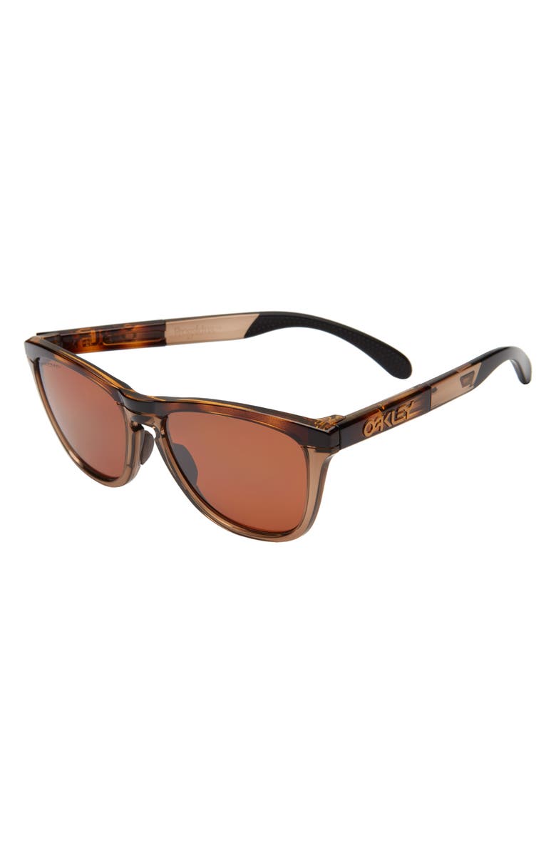 Oakley Frogskins<sup>™</sup> Polarized Prizm<sup>™</sup> Keyhole Sunglasses, Alternate, color, Brown