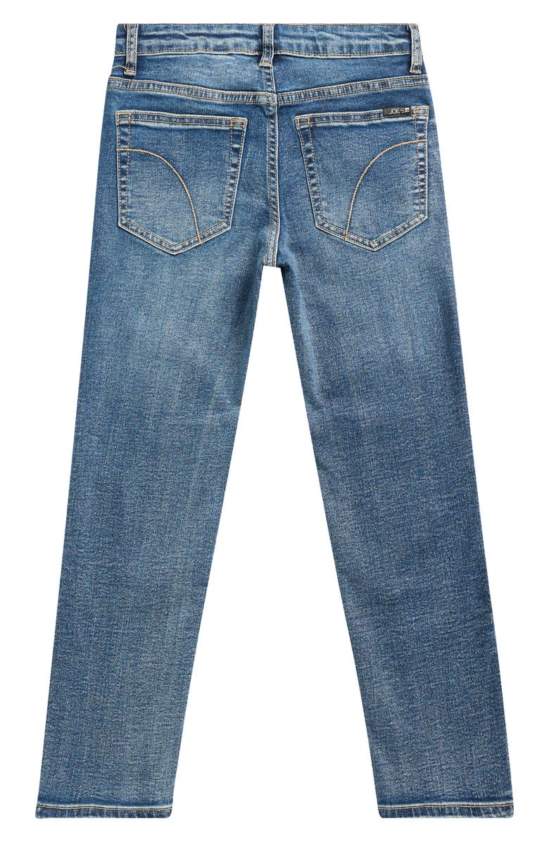 Joe's Jeans Kids' Brixton Ripped Slim Straight Leg Jeans, Alternate, color, Dark Wash 250