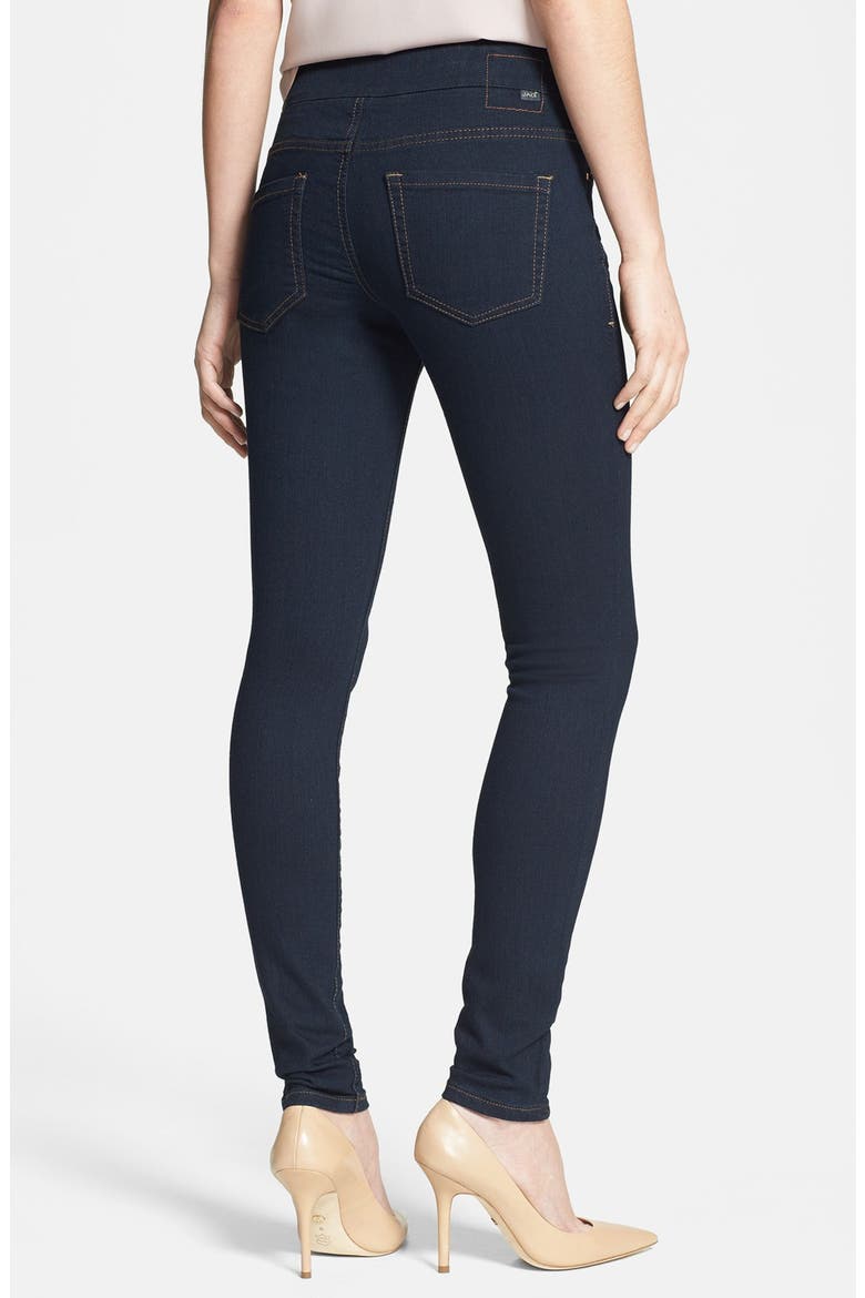 Jeans 'Nora' Pull-On Stretch Skinny Jeans, Alternate, color, AFTER MIDNIGHT