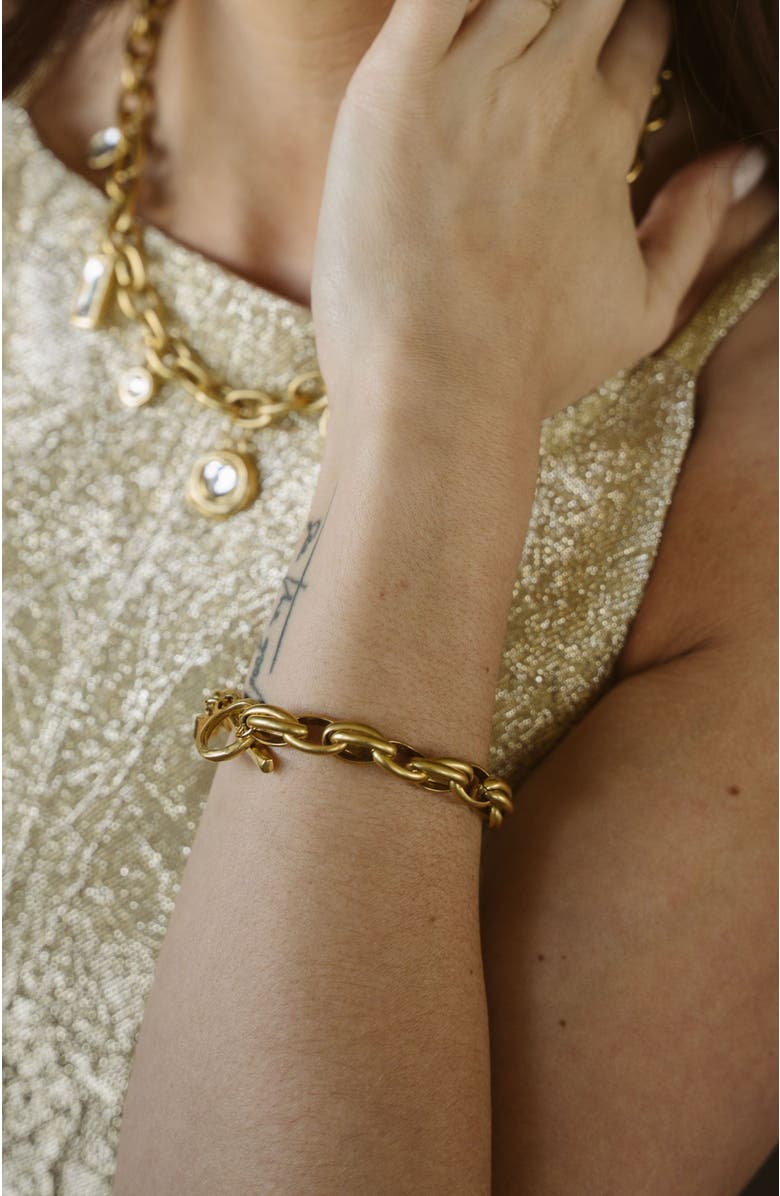 sccollection Joni Bracelet, Alternate, color, Gold