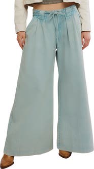 Free People Julien Wide Leg Chino Pants
