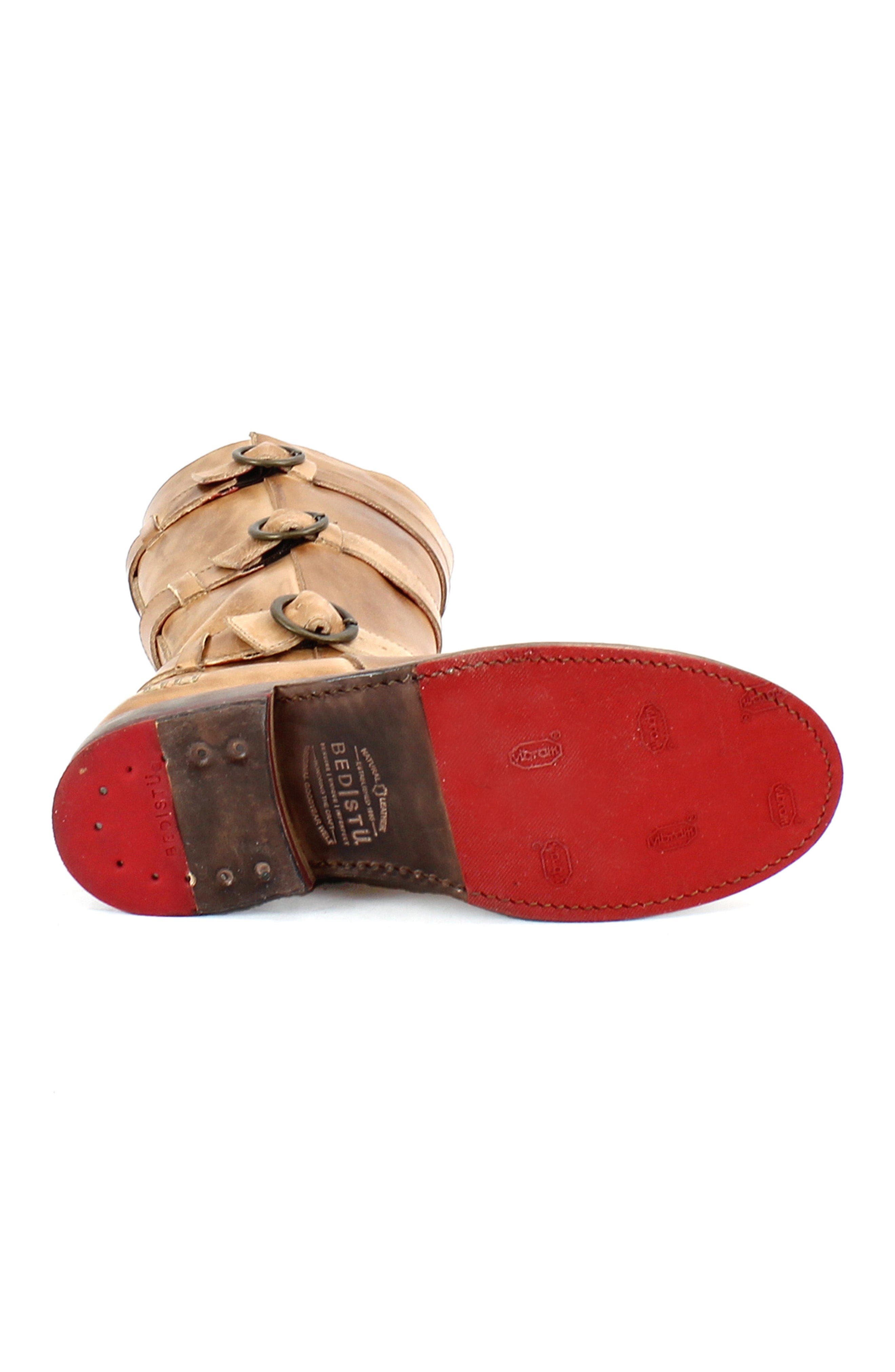 Bed Stu Kitty Engineer Boot, Alternate, color, Tan Rustic
