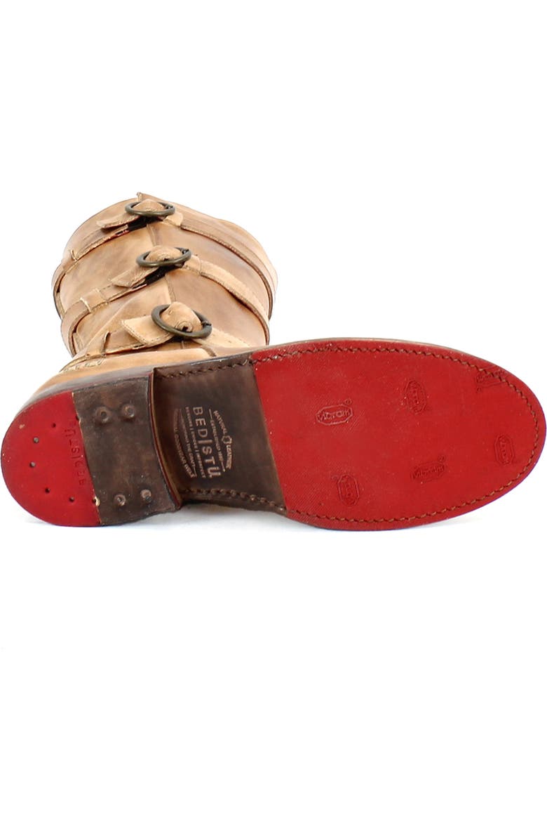 Bed Stu Kitty Engineer Boot, Alternate, color, Tan Rustic