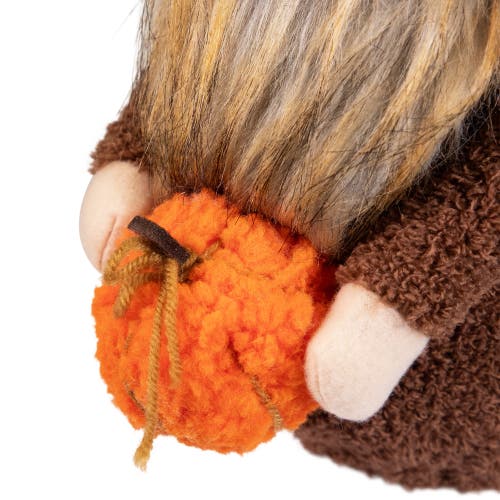 Northlight Sunflower And Pumpkin Gnome Fall Harvest Decoration In Multi