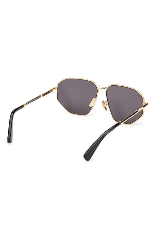 Max Mara Miller 54mm Navigator Sunglasses