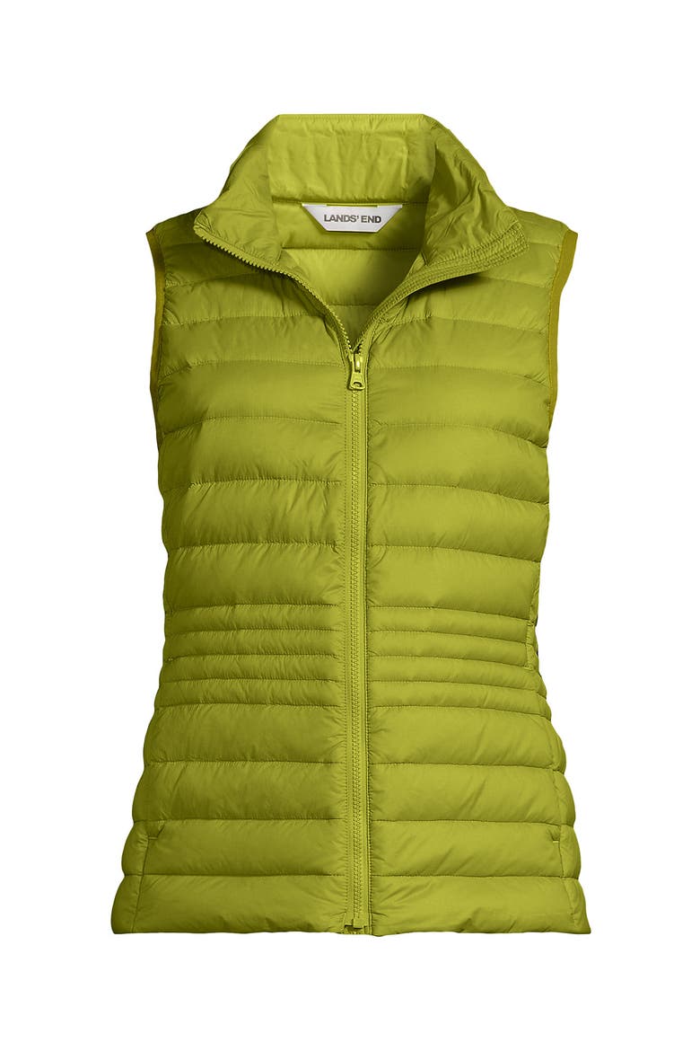 Wanderweight Packable Down Vest, Alternate, color, Chartreuse