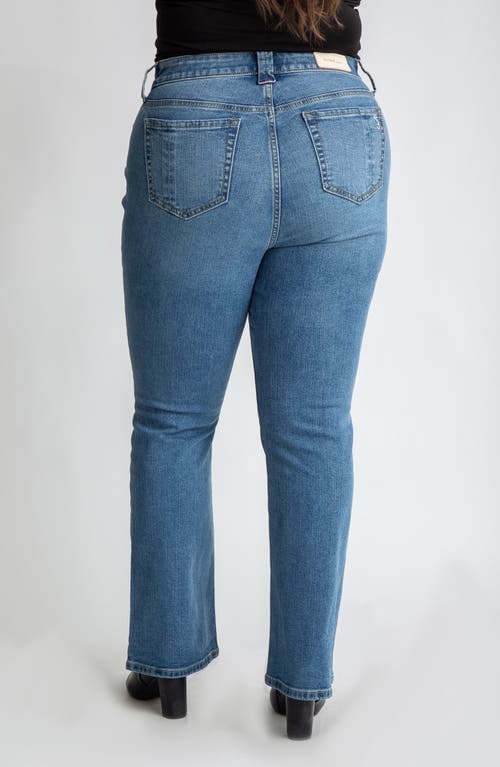 Slink Jeans High Waist Bootcut Jeans In Evelyn