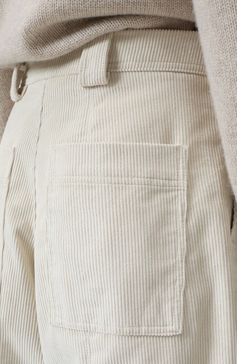 Closed Rhannon Cotton Corduroy Pants, Alternate, color, Pearl Beige