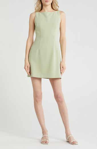 WAYF Boat Neck Dress