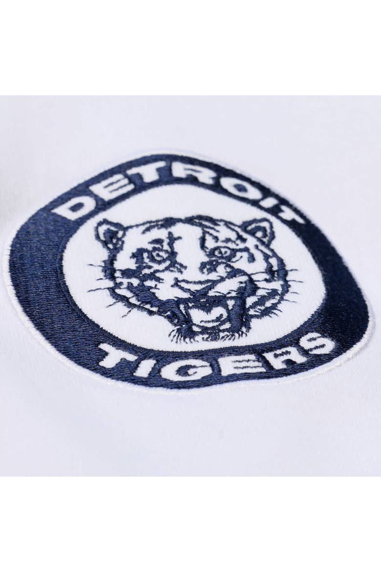 Men's Mitchell & Ness  White Detroit Tigers Arctic Fleece Sweatshirt, Alternate, color, White