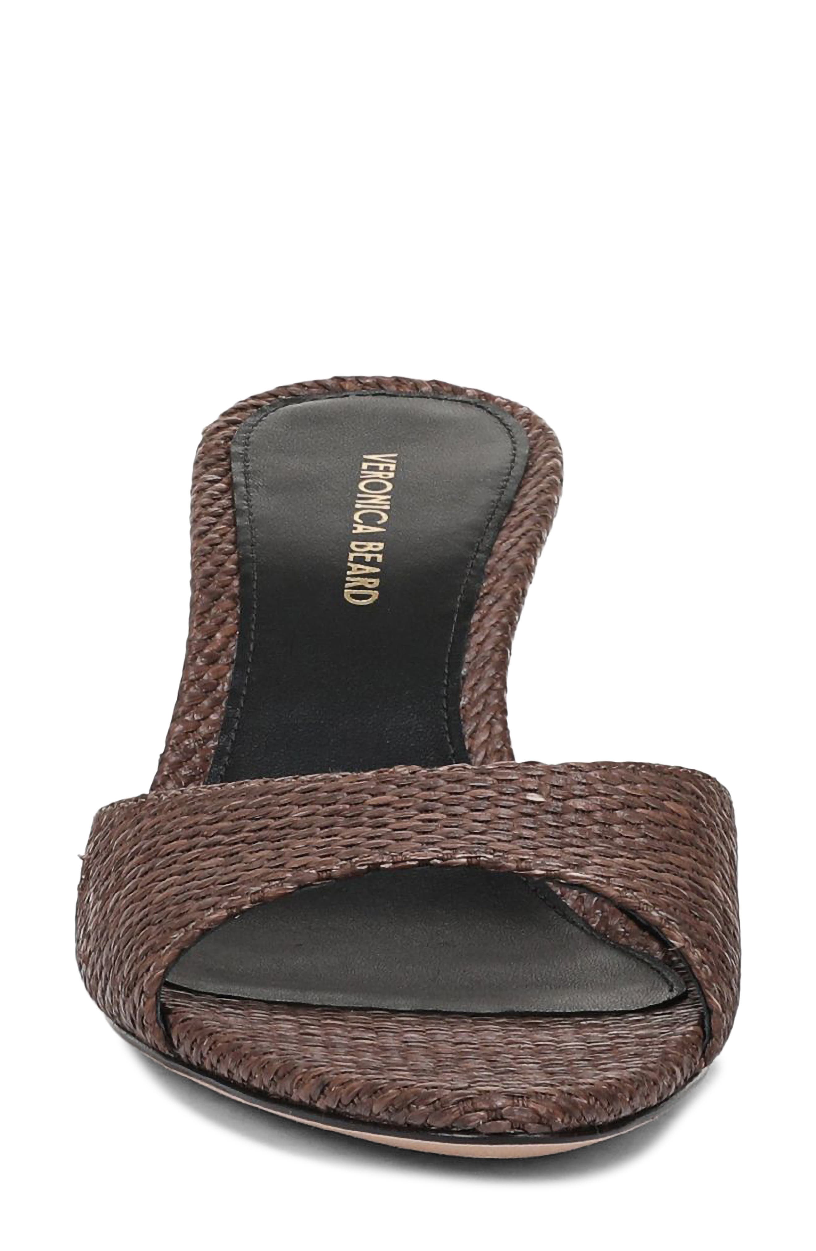Tia Slide Sandal, Alternate, color, ESPRESSO
