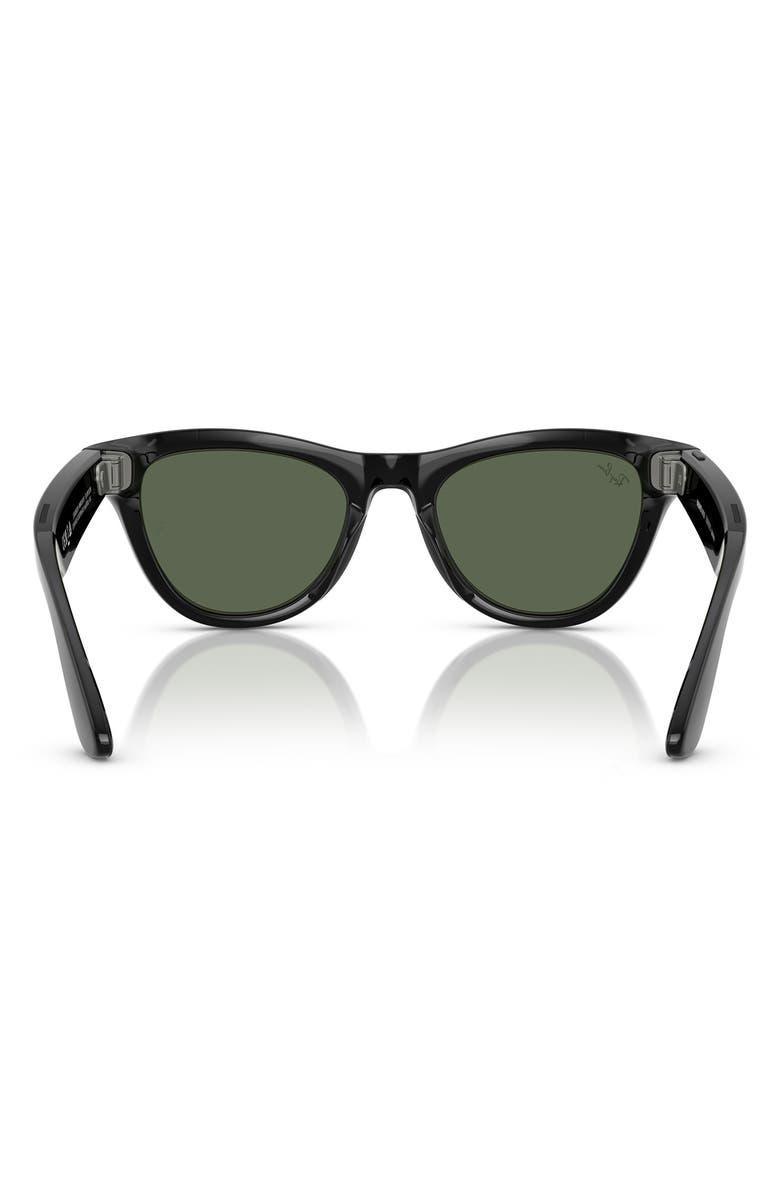 Ray-Ban Meta Skyler 52mm Cat Eye AI Sunglasses, Alternate, color,