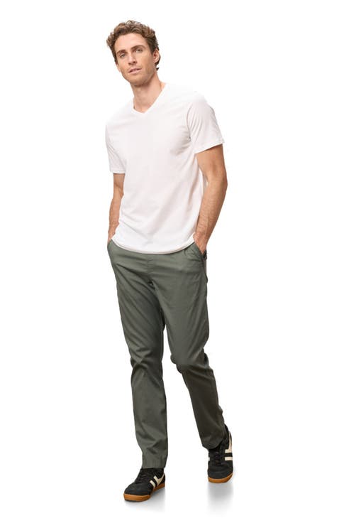Organic Cotton Men's Softspun Essential V-Neck Tee