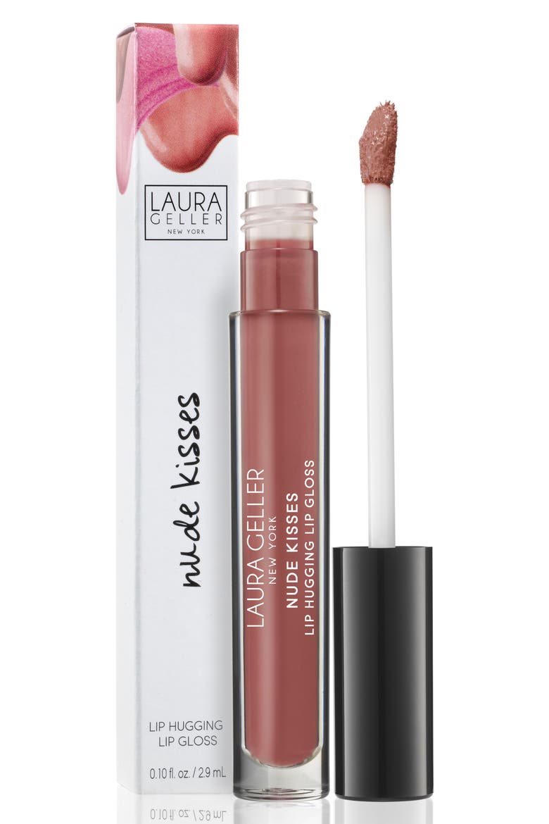 Nude Kisses Lip Hugging Gloss, Alternate, color, JETSETTER / CREAM