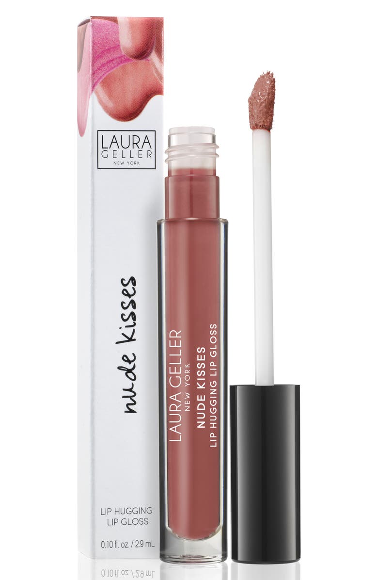 Laura Geller Beauty Nude Kisses Lip Hugging Gloss, Alternate, color, 