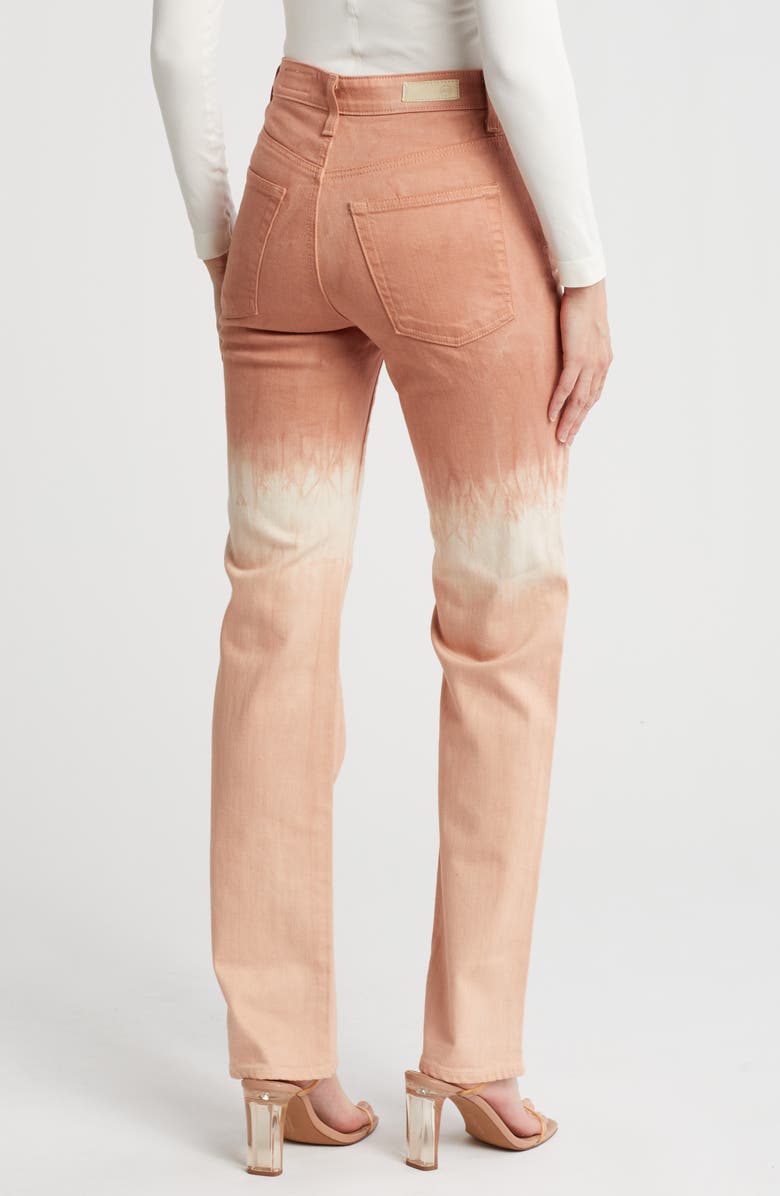 AG Alexxis High Waist Slim Fit Jeans, Alternate, color, Melange Hue Vintage Pink