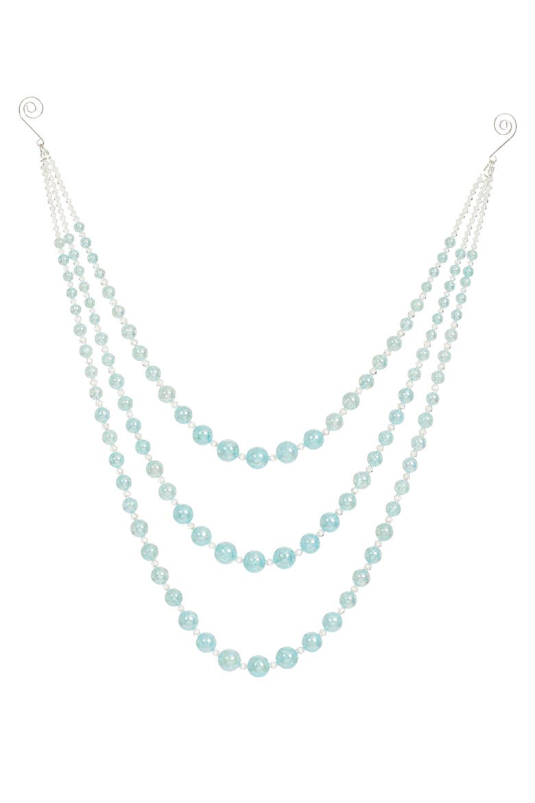 Hanging Beads Swag, Set of 4, Main, color, Light Blue