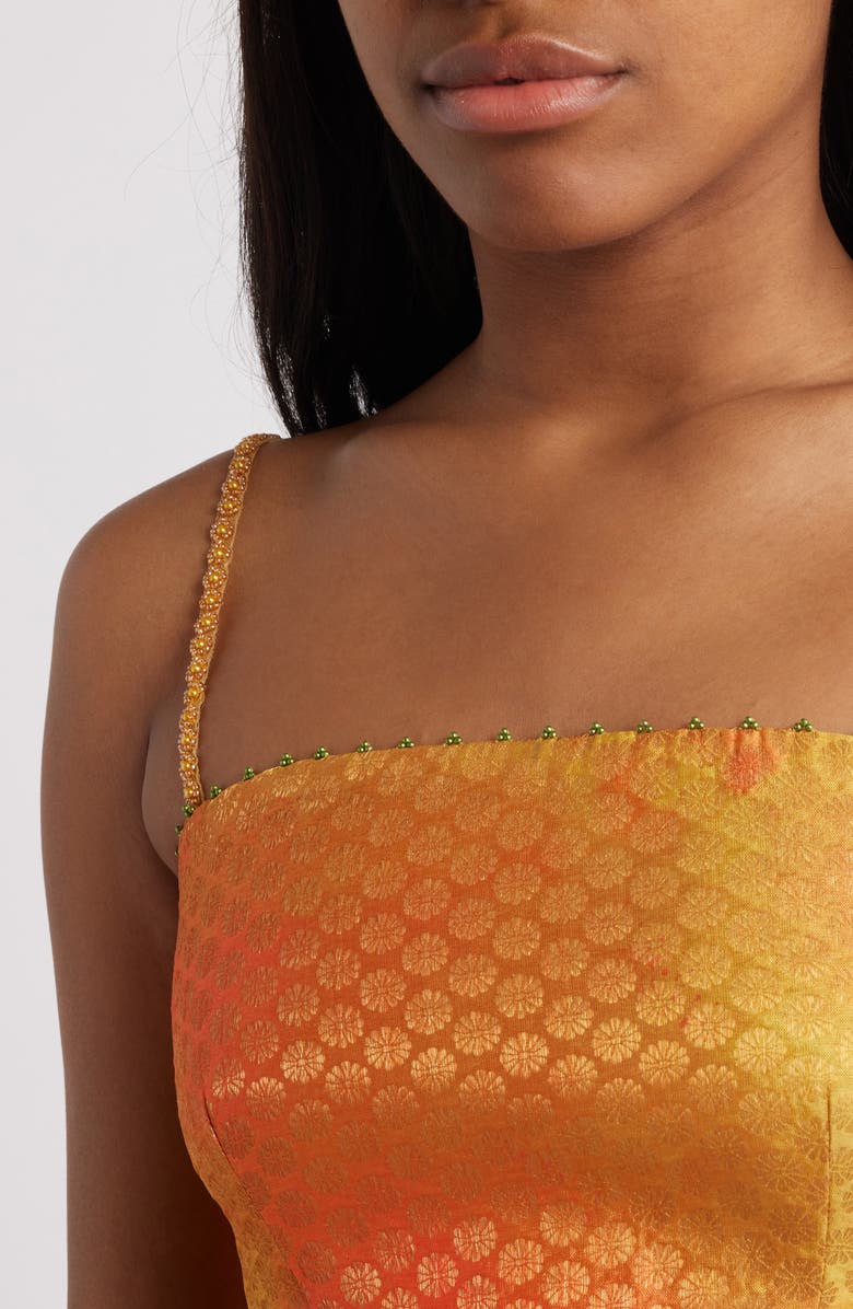 Sani Holi Lehenga Choli with Dupatta, Alternate, color, Marigold Sunrise