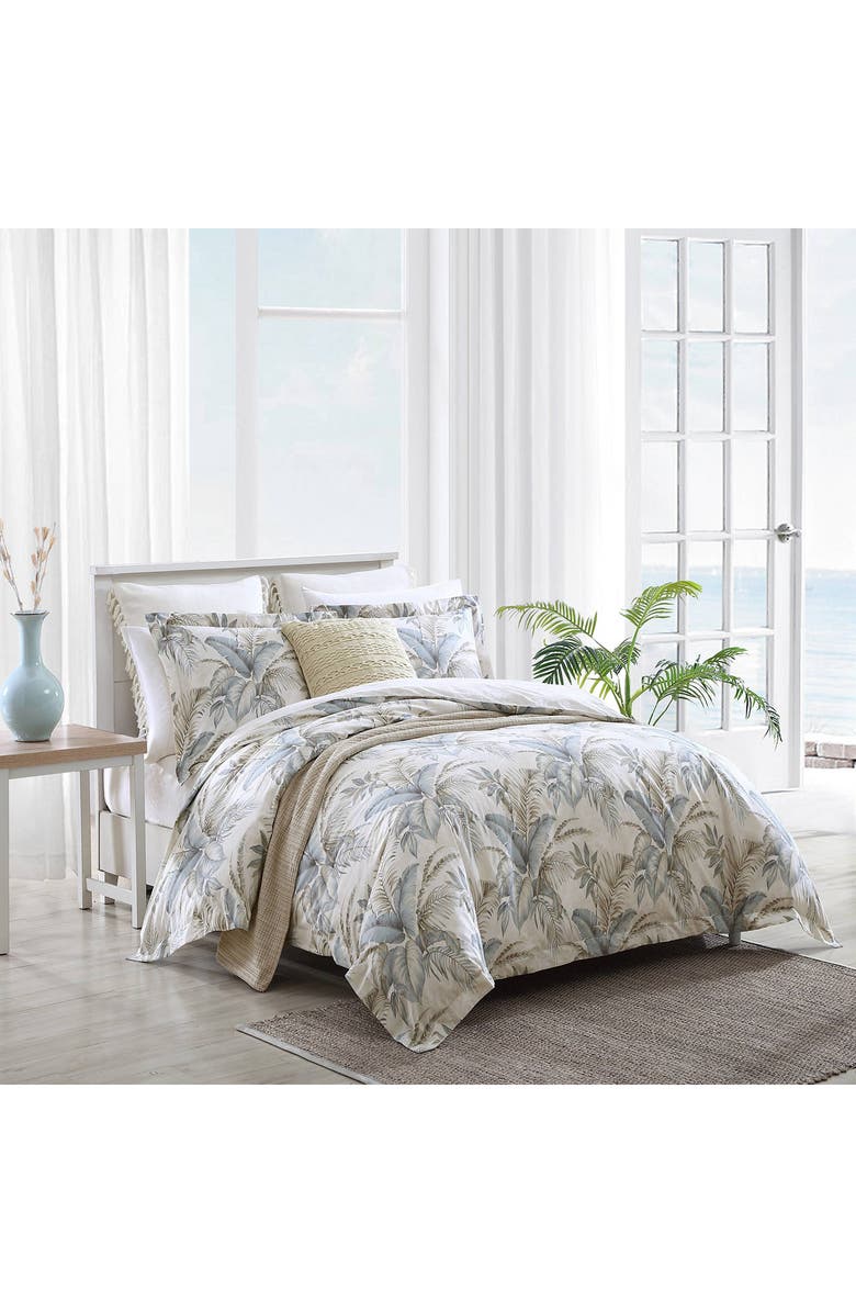 Tommy Bahama Bakers Bluff Comforter & Sham Set, Alternate, color, Silver Blue