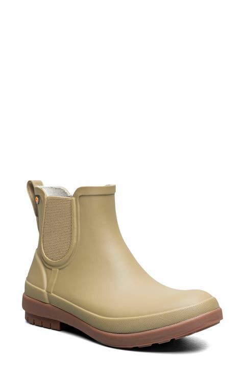Amanda II Waterproof Insulated Chelsea Rain Boot (Women)