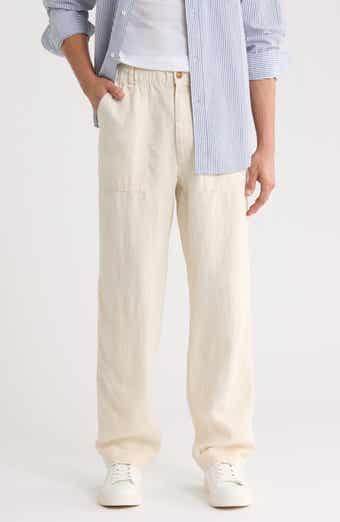BUCK MASON Loomed Linen Pants
