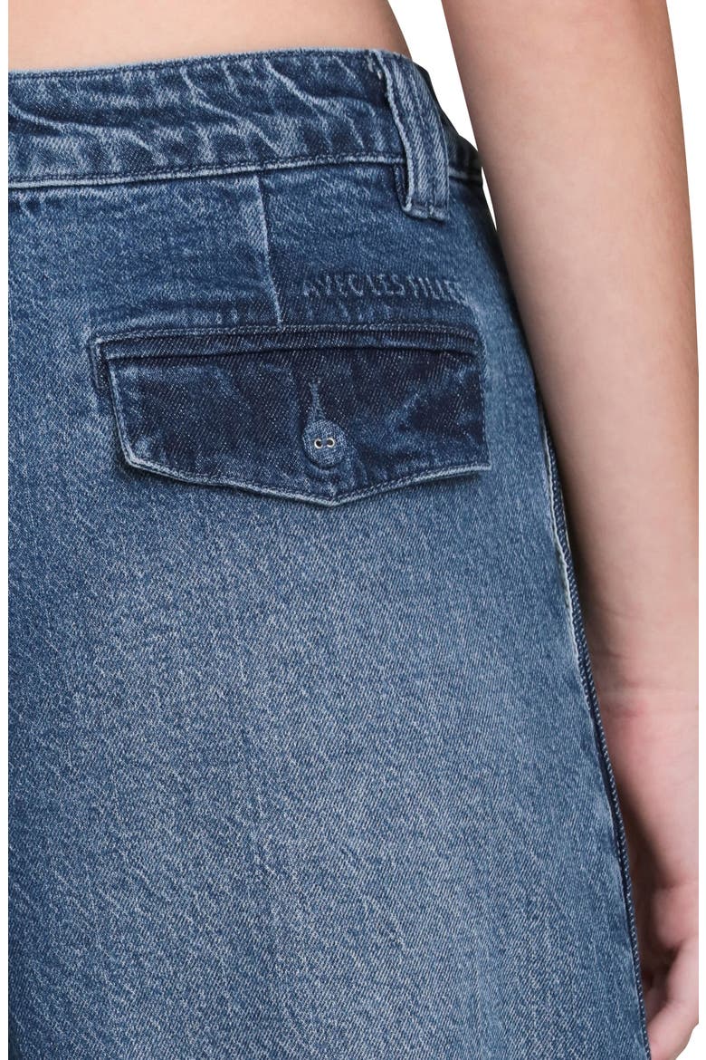 Wide Leg Jeans, Alternate, color, DARK BLUE WASH