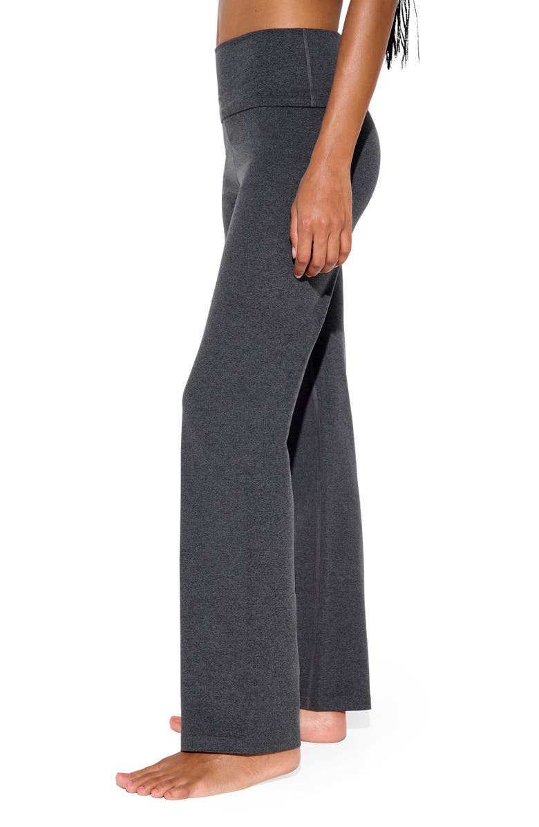 Spiritual Gangster Blair Foldover Waist Pants, Alternate, color, Vintage Black