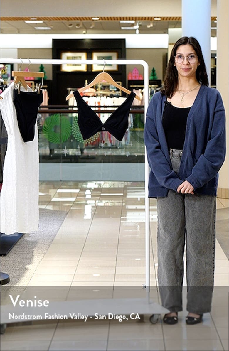 Amelia Longline Bikini Top, sales video thumbnail