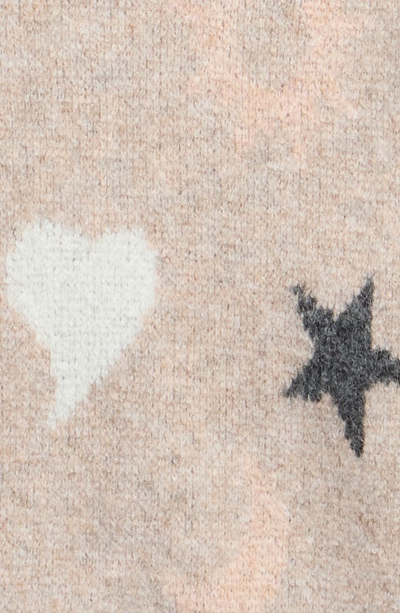 Freshman Kids' Celestial Crewneck Sweater, Alternate, color, Brown