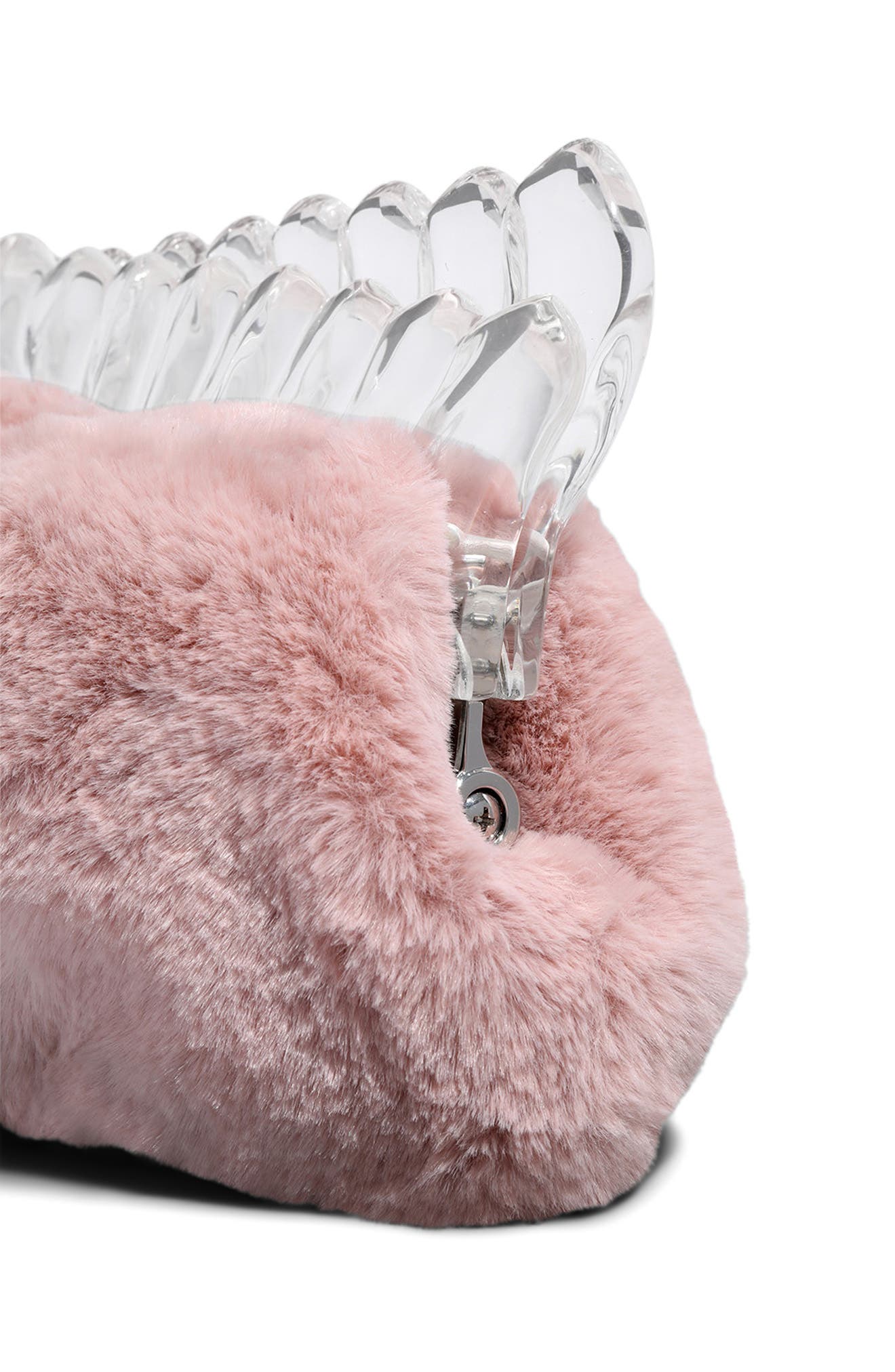 Alexis Bittar The Pouf Clutch, Alternate, color, Dusty Pink