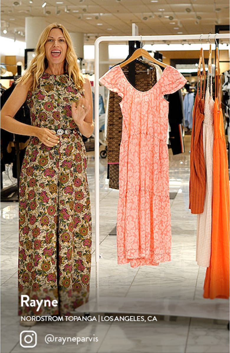 The Plumeria Cotton Midi Dress, sales video thumbnail