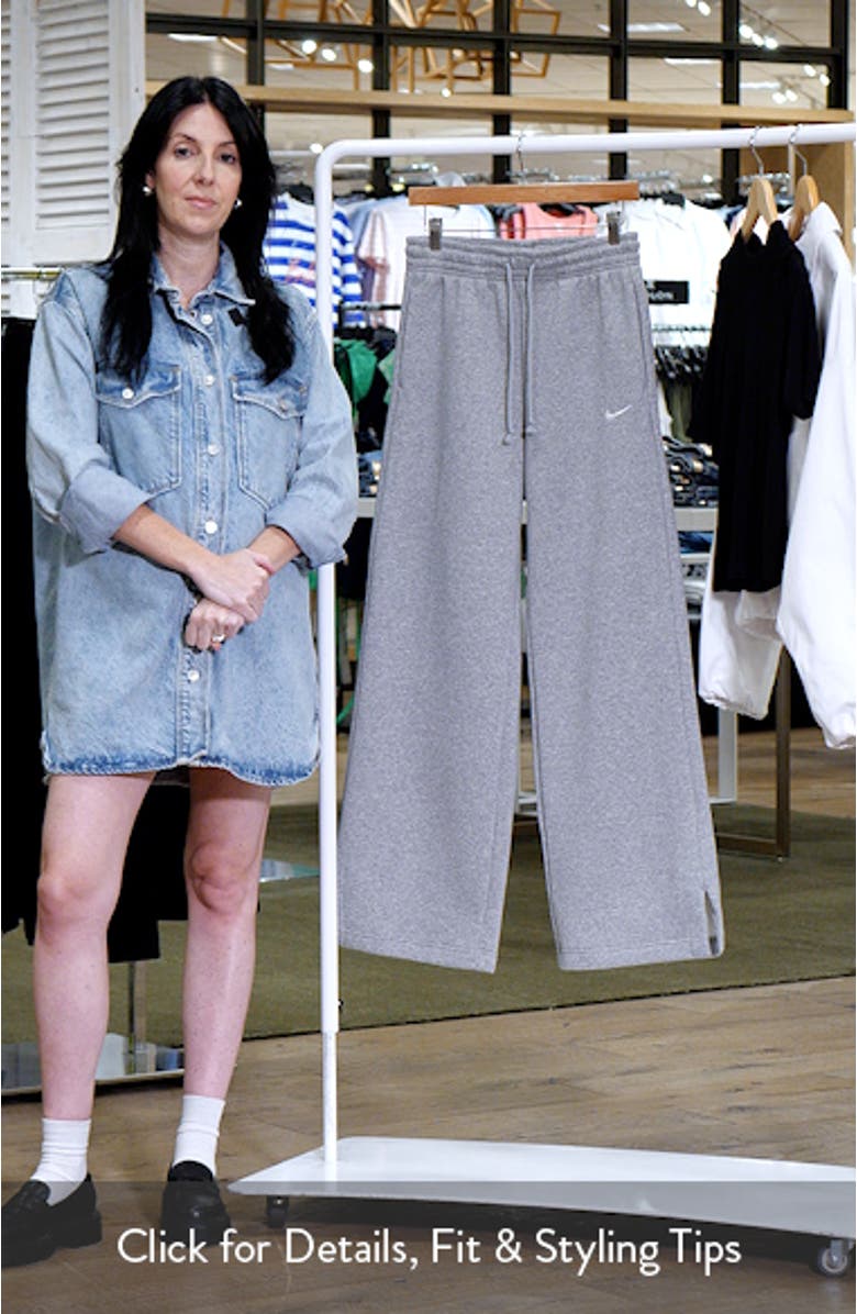 Sportswear Phoenix High Waist Wide Leg Sweatpants