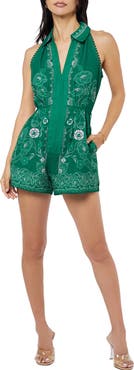 CIEBON Farrah Floral Print Romper