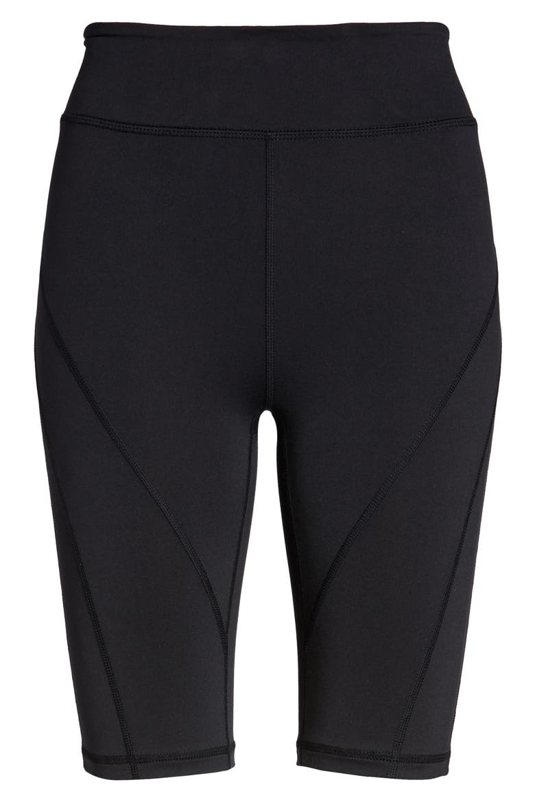 Free People Movement Bike Baby Shorts, Alternate, color, BLACK