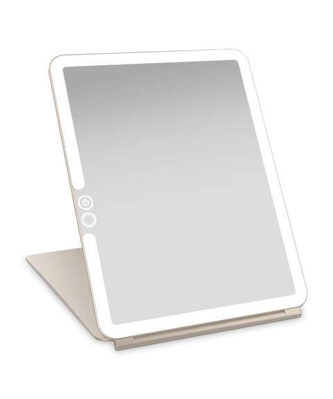ECLIPSE Travel Mirror | LED Lighted Rechargeable Vanity Makeup Mirror