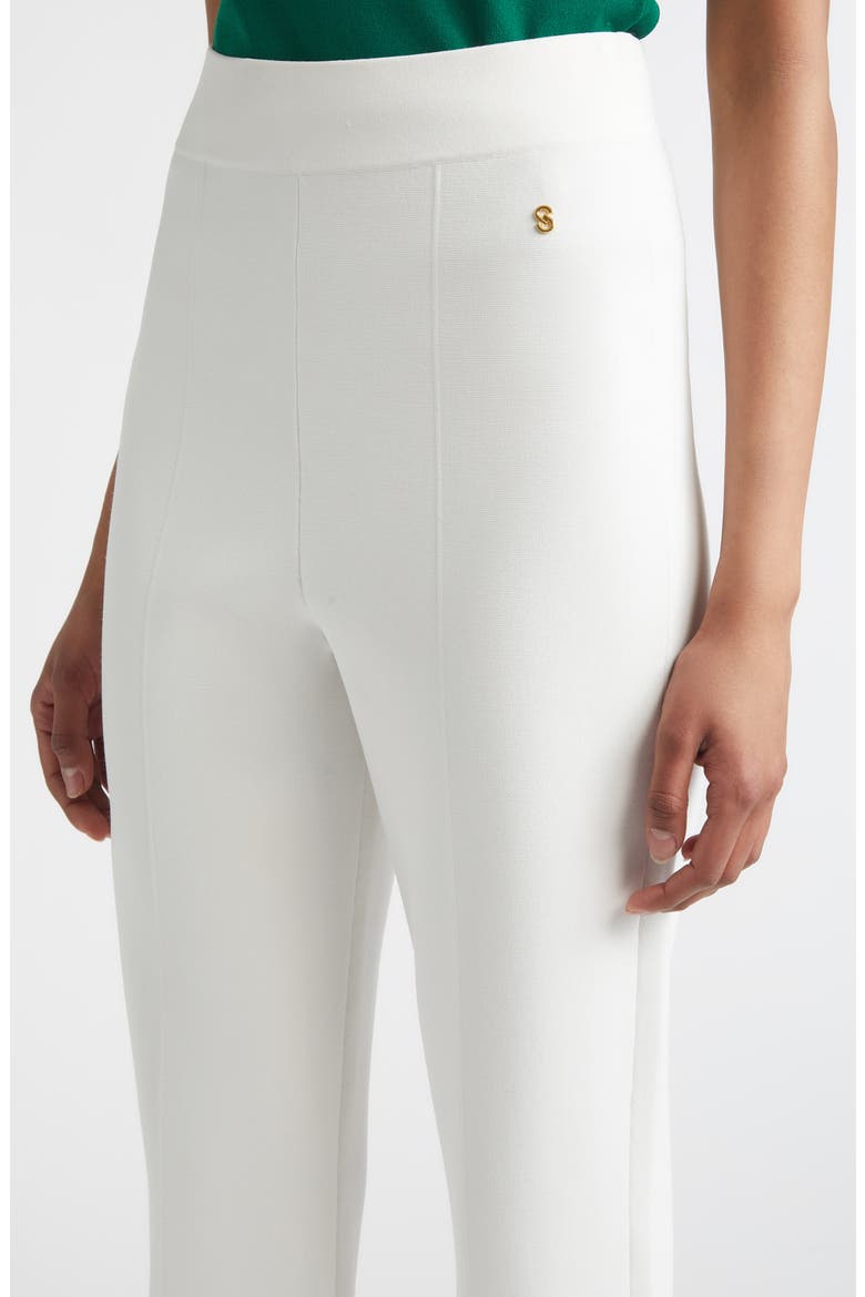 Dani Santa Roma Knit Pants, Alternate, color, BRIGHT WHITE