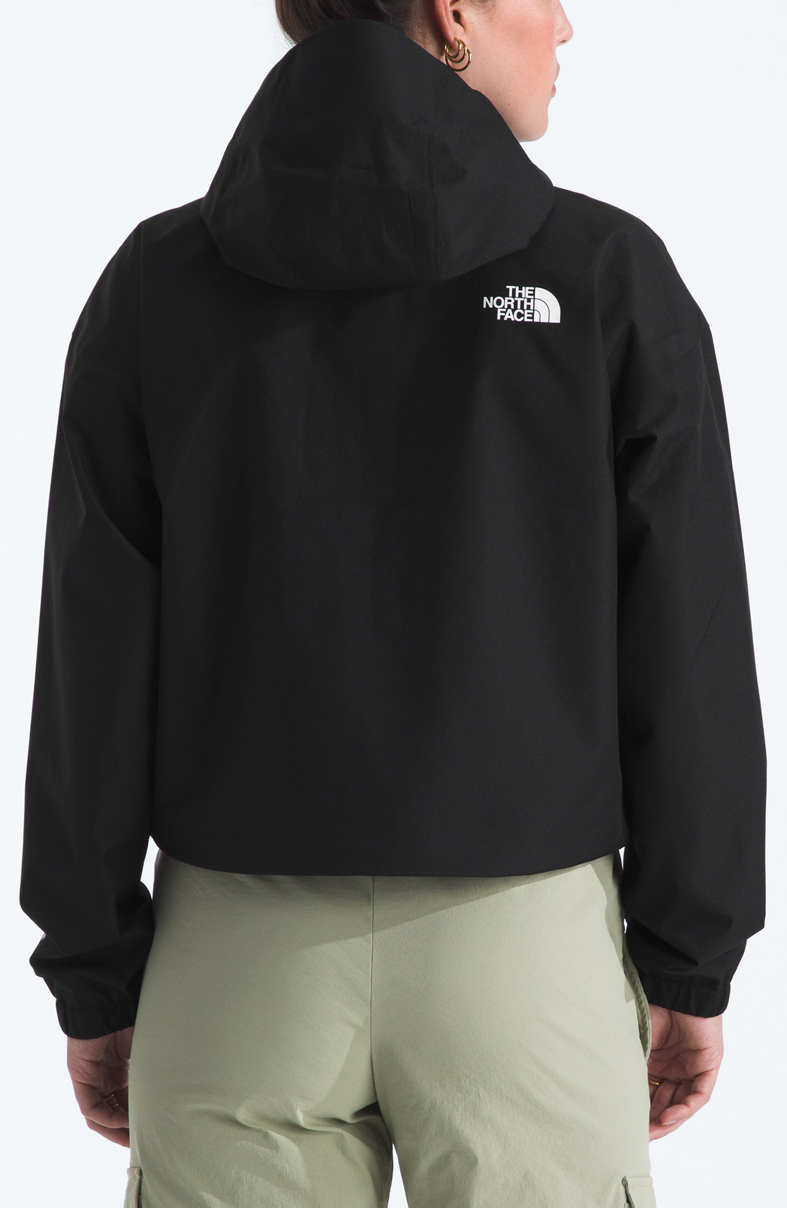 The North Face Quest Mono Waterproof Hooded Crop Jacket (Women