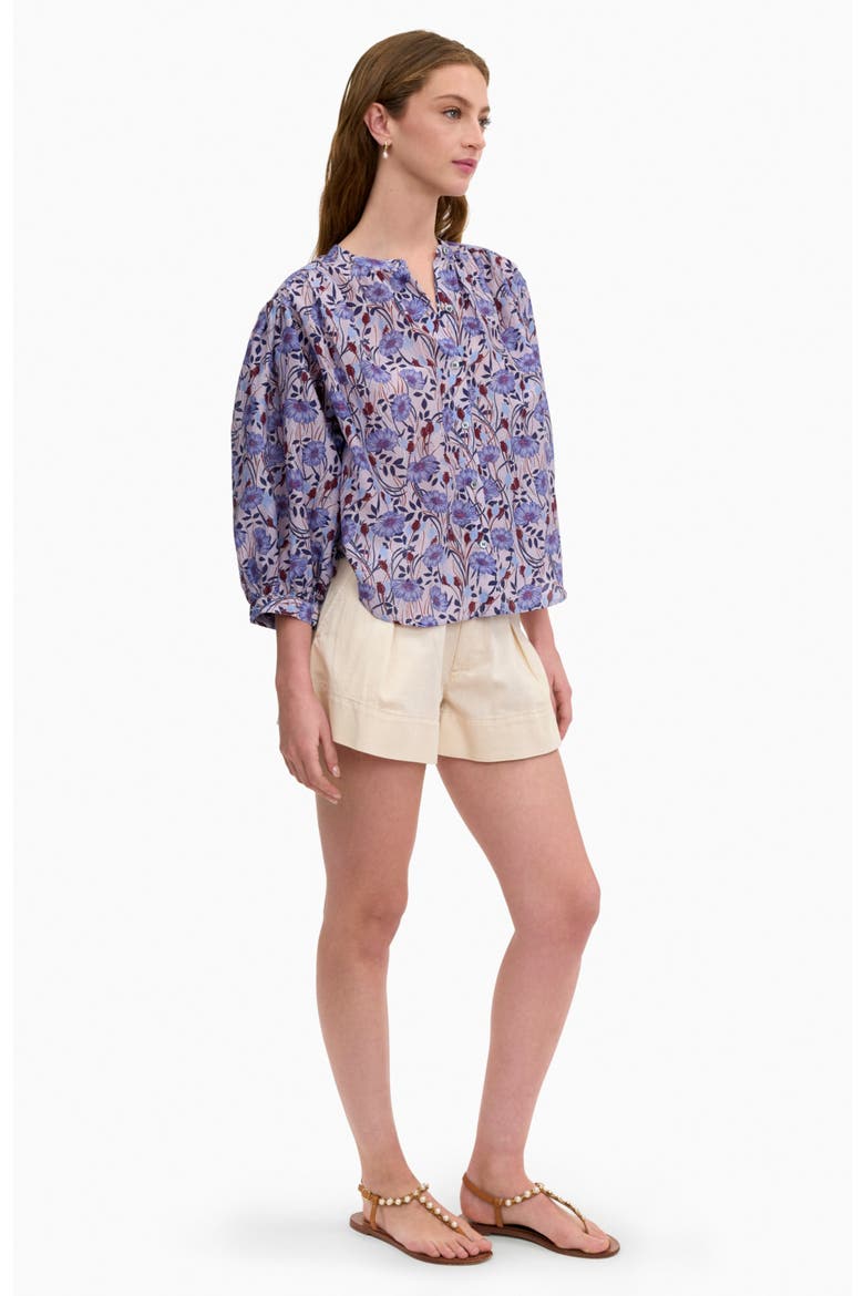 Daphne Blouse, Alternate, color, Iris Multi