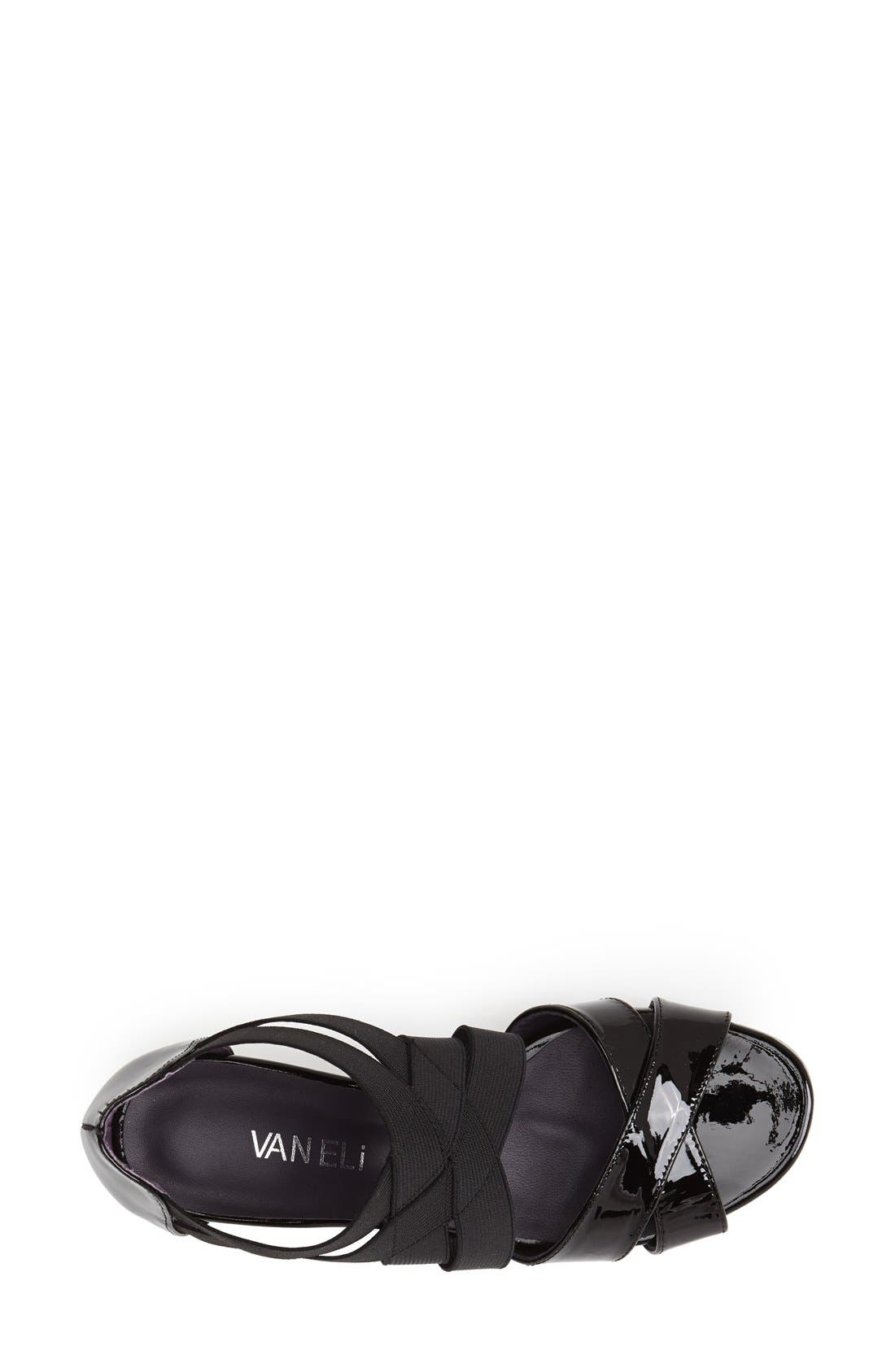 VANELi 'Mireil' Strappy Wedge Sandal, Alternate, color, 