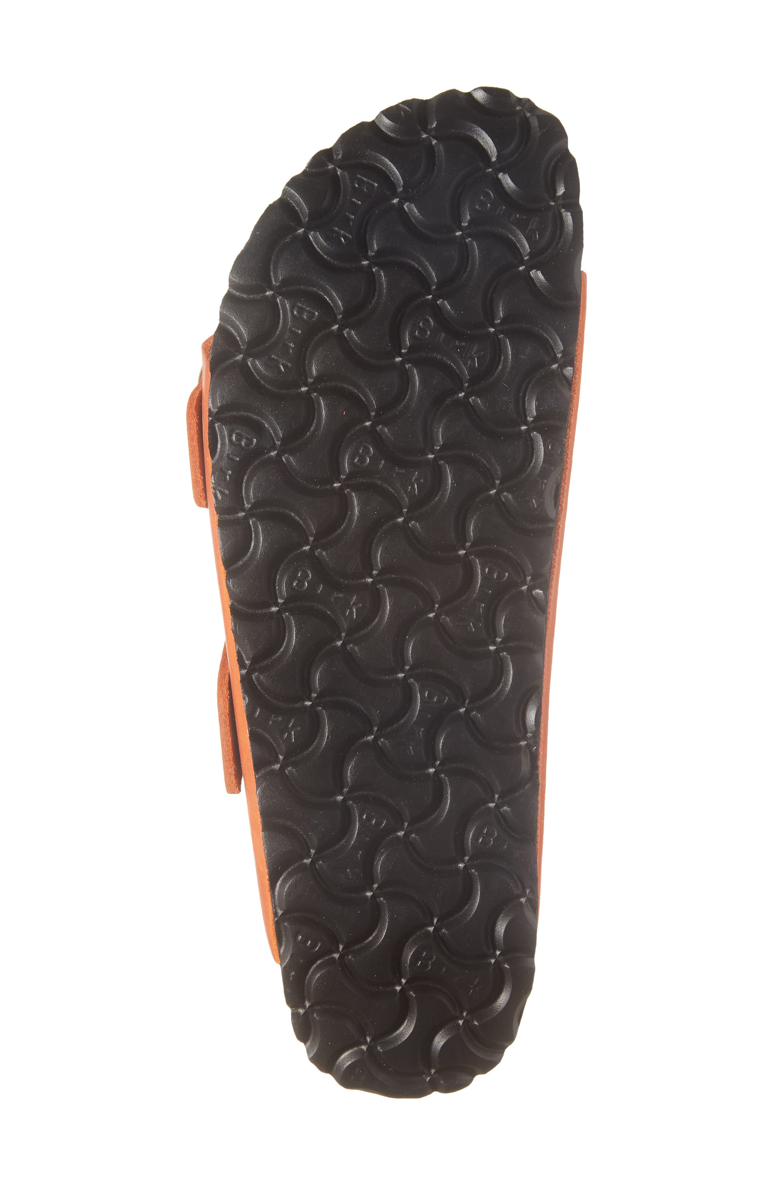 Birkenstock Arizona Big Buckle Slide Sandal - Discontinued, Alternate, color, Orange