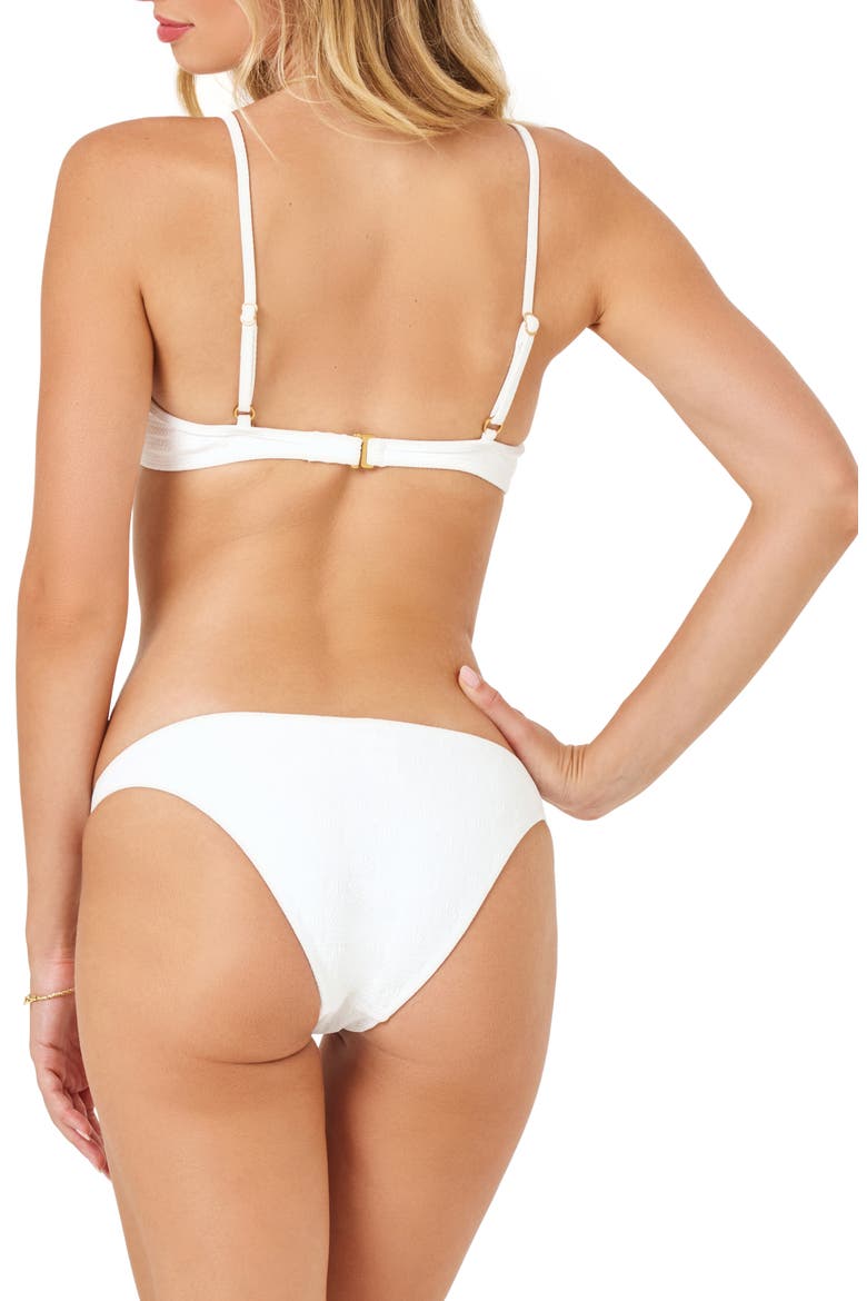 Camacho Hipster Bikini Bottoms, Alternate, color, WHITE