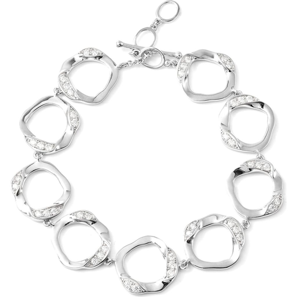 Lucy Quartermaine Volcan Bracelet In Sterling Silver