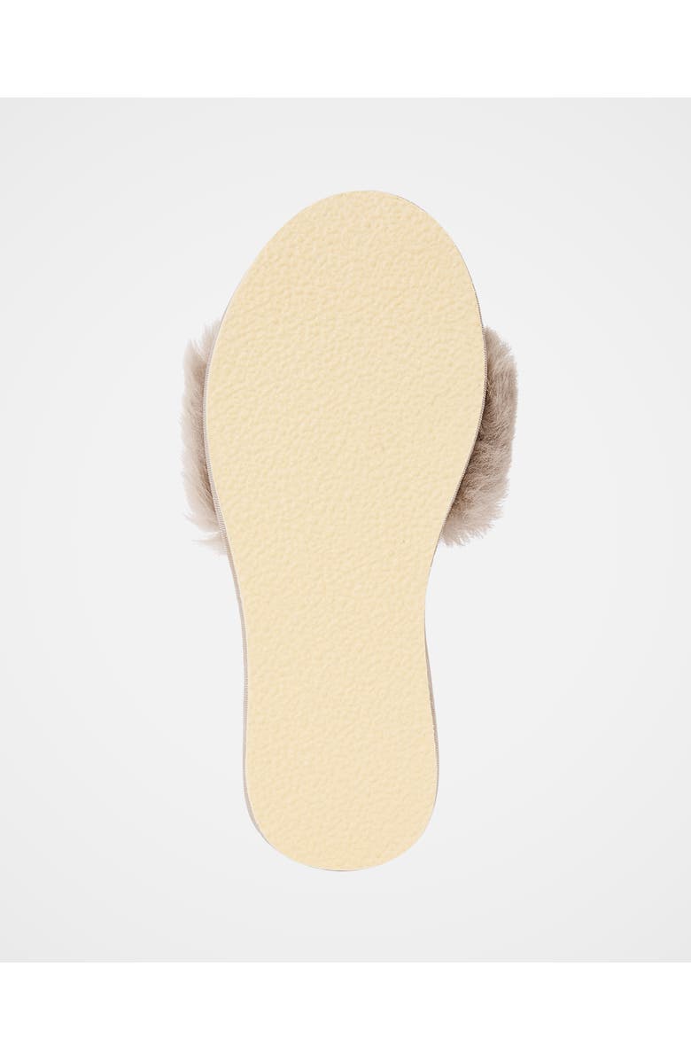 Celtic & Co. British Luxe Slide Slipper, Alternate, color, Oatmeal