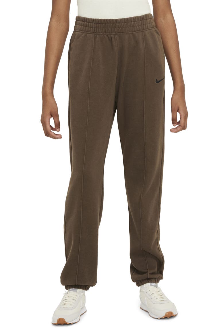 Sportswear Essential French Terry Pants, Main, color, IRONSTONE/ BLACK