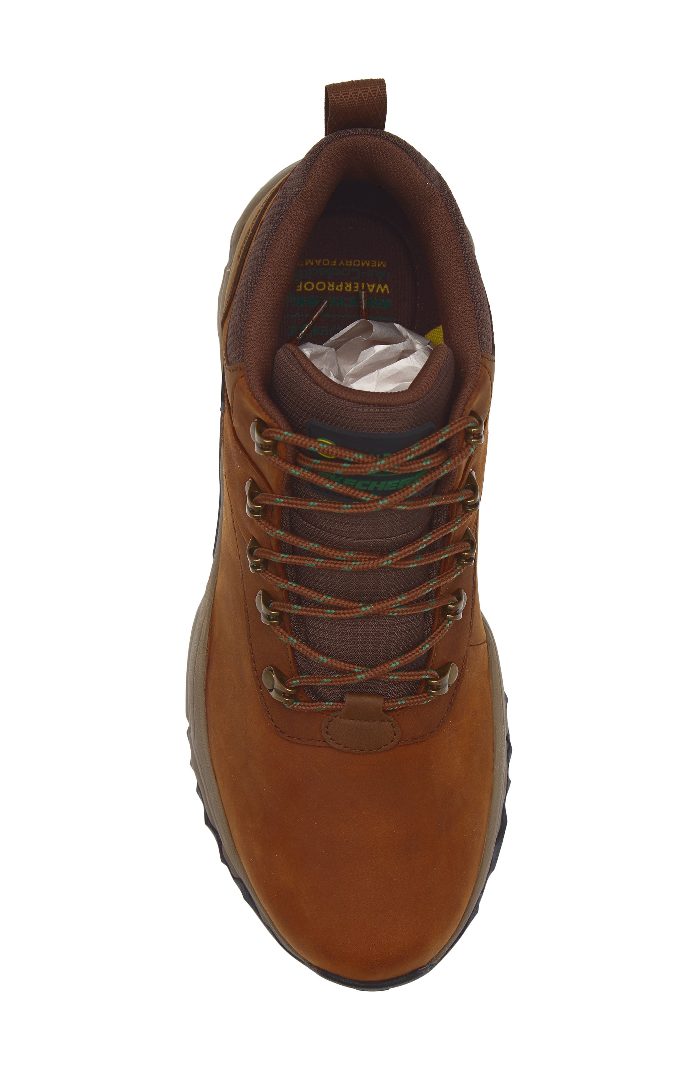 SKECHERS x John Deere Relaxed Fit Terraform Waterproof Boot, Alternate, color, Brown