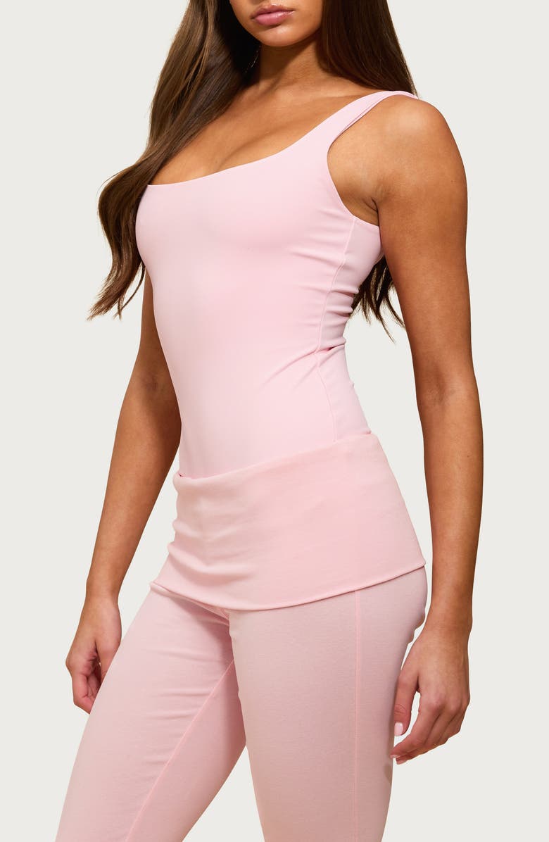 EDIKTED Liona Square Neck Bodysuit, Alternate, color,