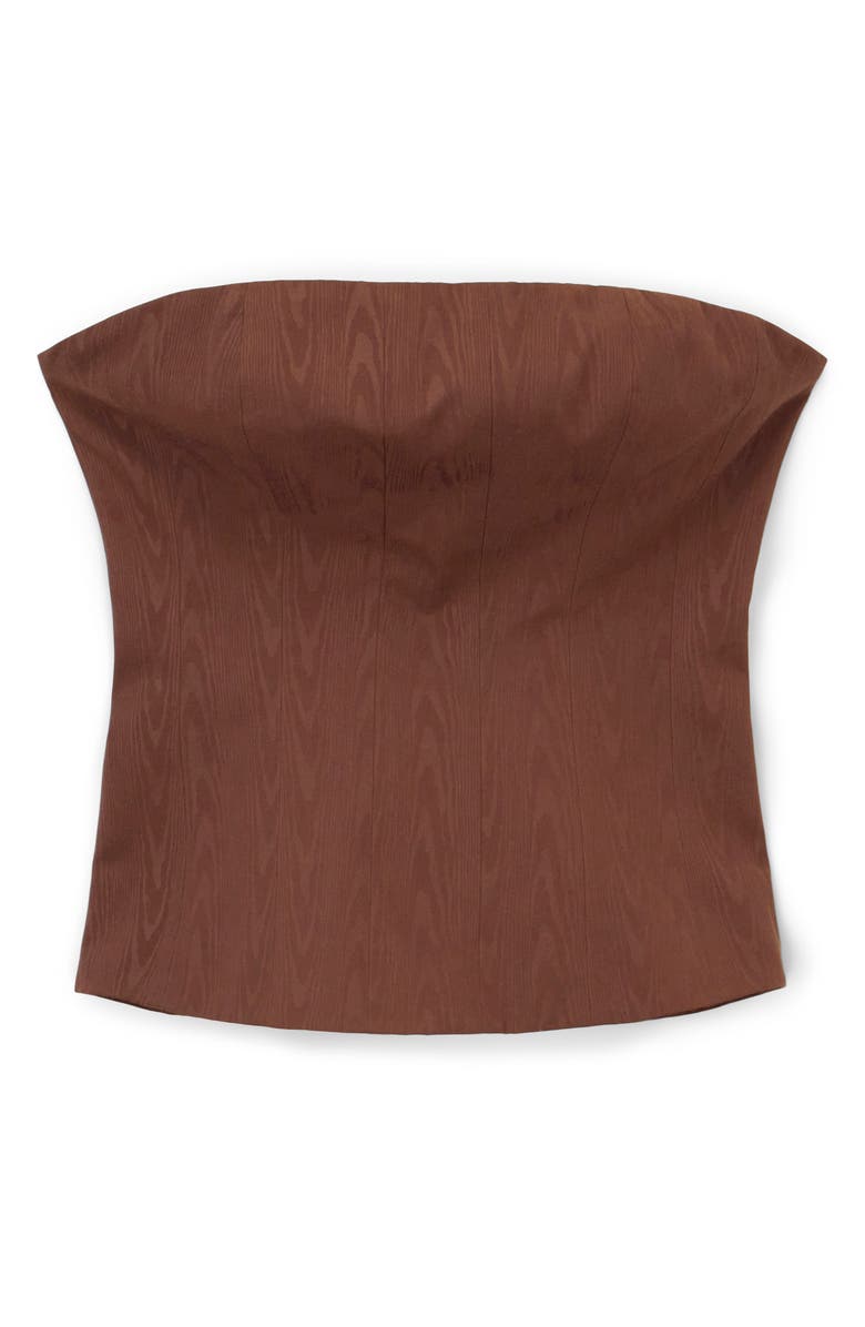 STAUD Woodgrain Tube Top, Alternate, color,
